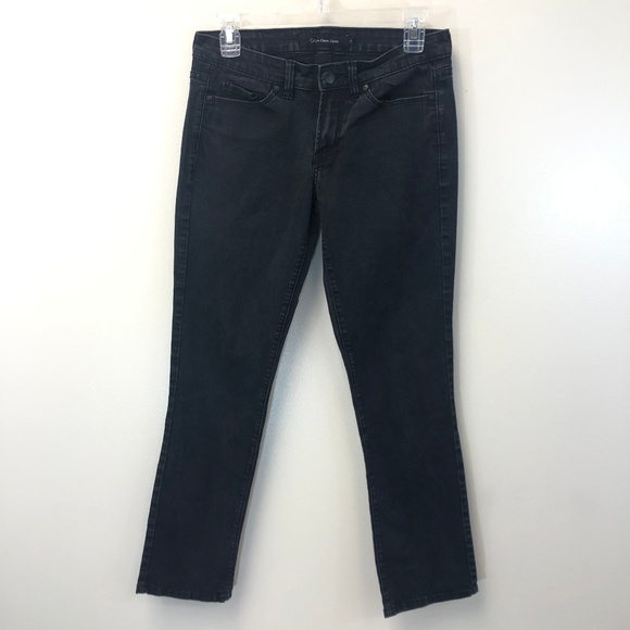 Calvin Klein Denim - 5/$20 Calvin Klein Black Straight Jeans Size 4